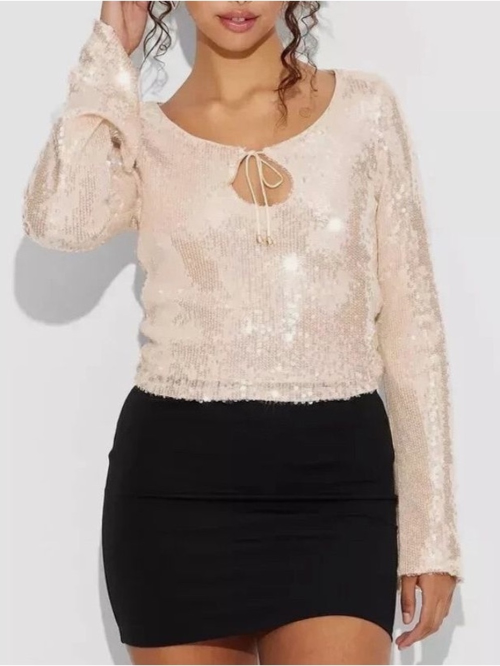 Wild Fable Champagne Top